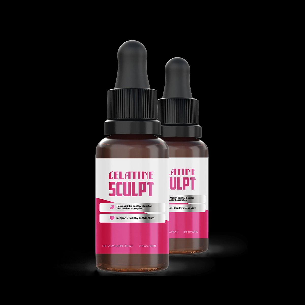 Gelatine Sculpt liquid dropper supplement 60ml